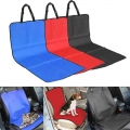 2020 Brandnew Oxford Fabric Car Seat Cover Water proof Pet Car Seat Cover Dog Cat Puppy Seat Mat Blanket Blue Red Black|Automobi