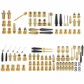 Bike Bicycle Brass Presta and Schrader Tire Valve Adapter Kit Ball Pump Needle|Valve| - Ebikpro.com