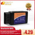 ELM327 V1.5 OBD2 Scanner PIC18F25K80 BT/Wifi ELM 327 OBD Car Diagnostic Tool For Android /IOS PK Vgate Icar2 Code Reader|Code Re