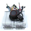 Dual Drive 36v/48v/52v/60v 1000w Bldc Electric Scooter Controller E-bike 2 Pcs Brushless Speed Driver And 1pcs Lcd Display - Ele