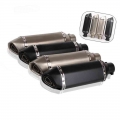 51mm Universal Motorcycle Exhaust Muffler Pipe DB Killer Scooter For PCX nmax 155 125 CBR250 CB400 cbr250RR R3 R25 Escape Moto|E