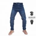 Komine Embroidery Motorcycle Leisure Motorcycle Men's Outdoor Summer Riding Jeans Motorpoof Jeans With Protect Gears|Trouser