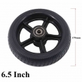 Super 6.5 inch solid wheel with a plastic hub/rim for Electric Scooter Smart Folding Electric Longboard Hoverboard|Tyres| - Of