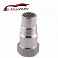 Speedwow M18*1.5 Stainless Steel Remove Fault Connector Down Stream Catalytic Joint Auto Car O2 Oxygen Sensor Extension Spacer -