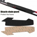 Bike Chainstay Protector Silicone Chain Stay Bicycle Frame Guards Self Adhesive Bike Frame Cover Protection Stickers for Scratch