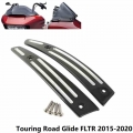 Black Split Windshield Side Trim for Touring Road Glide FLTR 2015 2020|Windscreens & Wind Deflectors| - Ebikpro.com