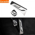 Carmilla Car Pedals For Bmw M2 M3 M4 M5 M6 I3 I8 Accelerator Brake Pedal Cover Pads No Drill Cover Accessories Stainless Steel