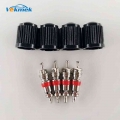 1 Set Tire Valve Service Kit 4 Tyre Valve Cores 4 Plastic Valve Caps Valve Stem Repairing Kit Car Accessories Wheel Rim Parts -