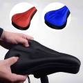 Mtb Seats Gel Silicone Sponge Bicycle 3d Soft Gel Saddle Seat Cover Cushion Pad Waterproof Universal Bike Seats Bike Accessories