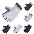 New Pro Aero Cycling Gloves Men Women Team Light Half Finger Anti Slip Shockproof Road Bike Gloves guantes ciclismo|Cycling Glo