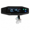 Universal Motorcycle LCD Digital Speed Meter Mini Odometer Speedometer RPM Fuel Meter Electric Injection Carburetor Meter|Instru