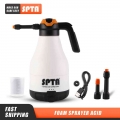 Spta 8.4v 1.8l Cordless Car Wash Sprayer Foam Sprayer Manual Pressure Pot Foam Pp Watering Can Foam Bottle For Car Washing - Car