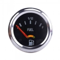 2'' 52mm 12V DC Mechanical Car Fuel Level Gauge Black Oil FG /Car Meter E 1/2 F TT101086|car meter|car fuelcars cars -