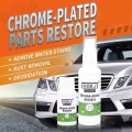 Light Metal Polish Chrome plated Restorer Chrome Steel Aluminum Shine Sealant Cleaner Chemical Rust Remover| | - ebikpro.