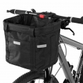 Bicycle Front Basket Removable Waterproof Bike Handlebar Basket Pet Carrier Bag|Bicycle Bags & Panniers| - Ebikpro.co