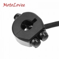 MotoLovee 7/8" 22mm Aluminum Alloy CNC Motorcycle Switches Handlebar Mount Switch Headlight Light Start Kill Horn Reset But