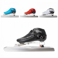 CITYRUN Ice Skates Shoes Zip Boot Dislocation Ice Blade Skating Patines 380mm 410mm 430mm 62 HRC Knife Track Maple Speed Race|Sk