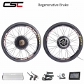 Mtb Ebike Kit 36v 48v 20-29 Inch 700c Electric Bike Conversion Kit 250w-1500w Mtx Sunringle Double-wall Alloy Rim Hub Motor - El