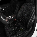 Universal Diamond Star Car Seat Covers Rhinestone Short Plush Car Seat Mat Pad Auto Interior Seat Cushion Accessories Women - Au