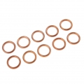 10x Metal Motorcycle Exhaust Pipe Gasket Rings for JH70/for Honda CG125 CG250/GY6125|Exhaust Gaskets| - ebikpro.com