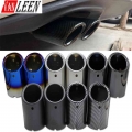 70mm For 1.4t 1.6t Vw Jetta Mk6 Polo 6r Golf 6 7 Mk7 Mk6 Bora Skoda Superb Car Exhaust Muffler Tip Pipe Cover For Bmw E90 E92 -