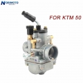 Motorcycle Aluminum Carburetor 19mm Carburettor Carburador For KTM SX50 Dirt Pit Bike Carb Parts Motocross Engine Accessories|Ca