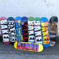 Professional skateboard Baker Skateboard 8.0 Inch U Shaped Transverse Skateboard 7 Layer Canada Wood Deck Three layer Dyeing Hi