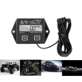 Digital Lcd Display Motor Speedometer Engine Tach Hour Meter Tachometer Gauge Rpm For Gasoline 2/4 Stroke Boat Motorcycles - Tac