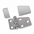 Boat Hinge 304 Stainless Steel Door Cabin Stamp Strap Hinge & Cover For Marine Yacht Window Locker Deck Tool Box|Marine Hard