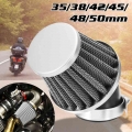 Universal Motorcycle Air Filter 35mm 38mm 42mm 45mm 48mm 50mm For 50cc 110cc 125cc 140cc Motorcycle ATV Scooter Pit Dirt Bike|Ai
