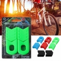 4Pcs Mountain Bike Silicone Arm Sleeve Bicycle Crank Cover MTB Cycling Crankset Protect Non slip Chainwheel Crank Protector|Prot