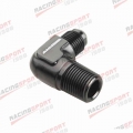 AN6 6AN AN 6 to 3/8" NPT 90 Degree MALE ALUMINIUM FITTING ADAPTER|Fuel Supply & Treatment| - ebikpro.com