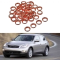 50Pcs Engine Oil Drain Plug Seal Washer Gasket Rings for Infiniti Nissan 1102601M02|Full Set Gaskets| - ebikpro.com