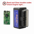 Car Code Scanner Super Mini Elm327 Bluetooth Obd2 2.1 Elm-327 Obdii Adapter For Android Torque With Nitroobd2/ecooobd2 - Code Re