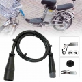 3 Pin 60cm Ebike Motor Extension Cable Waterproof Wheel Motor Extension Cable 1000W for Electric Bicycle Kit E bike Parts|Electr