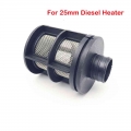 25mm Auto Air Intake Filter Pipes Tube Silencer For Webasto Dometic Eberspacher Car Air For Diesel Heater Parking Heater Black -