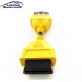 OBD2 16Pin Extension Cable adapter 13/30cm 16 Pin Male to Female OBDII yellow Extension Cable Connector|Car Diagnos