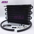 Aluminum Remote Transmission Oil Cooler /auto-manual Radiator Converter 8 Row Universal - Oil Coolers - ebikpro.com