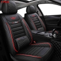 Black Red Leather Car Seat Cover For Chevrolet Aveo T250 Aveo T300 Lacetti Onix Cruze Lanos Cobalt Captiva Niva Accessories - Au