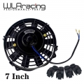 Wlr - 7 Inch Universal 12v 80w Slim Reversible Electric Radiator Auto Fan Push Pull With Mounting Kit Type I 7" Wlr-fani7 -