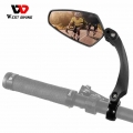 WEST BIKING Bicycle Rearview Mirror Adjustable Hose Motorcycle Handlebar Mirrors Electric Scooter Safety Rear View Reflector|Bik