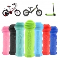 1Pair Rubber Bike Bicycle Handle Bar Grips Tricycle Scooter Handlebar For Kids Child Non slip Water resistant Cycling Handle Bar