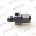 6an Male To An6 Female With 1/8" Npt Gauge Port Adapter Fuel Black - Engine - ebikpro.com