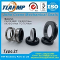 Type 21 1.5" , Type 21 1 1/2" , T21 1 1/2" J Crane TLANMP Mechanical Seals , Elastomer Bellows Seals shaft size