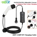 Gkfly Iec62196-2 Ev Charger Type 2 Level 2 8a 10a 13a 16a Adjustable Current Control For Electric Car Vehicle Charging Stations