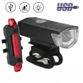 Bike Light Cycling Front Rear Lights Bike Headlight 300 Lumens Lighting Waterproof Night Safety Warning Lamp Bike Accessories|Bi