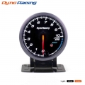 Dynoracing 60mm Tachometer 0-10000 Rpm Gauge Black Face With White&amber Lighting Rpm Gauge Car Meter Bx101476 - Tachometers