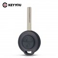 KEYYOU Remote 2 Buttons Car Key Shell Cover Case For Mitsubishi Colt Warior Carisma Spacestar Straight Key Uncut Blade|case for|