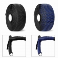 1pair New Bike Handlebar Road Bicycle Anti-slip Silica Gel Eva Shock Absorption Handle Bar Tape Cycling Wrap End Plug - Bicycle