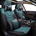 CAR TRAVEL leather car seat covers For nissan qashqai almera note x trail leaf patrol y61 juke leaf teana navara rogue car seats